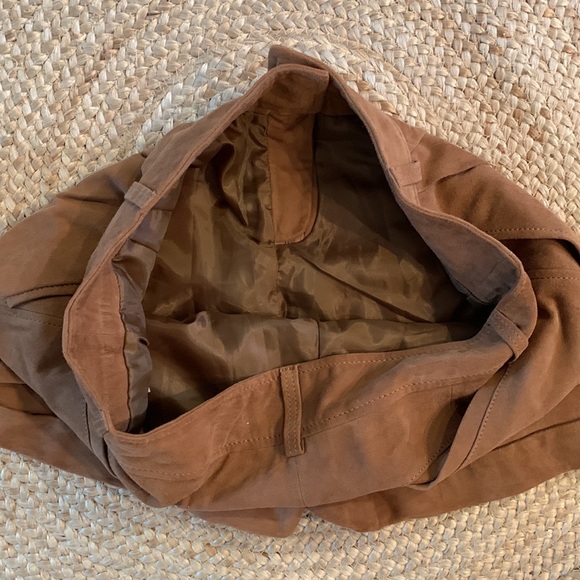 Suede shorts vintage size 8 hinge - Picture 4 of 4